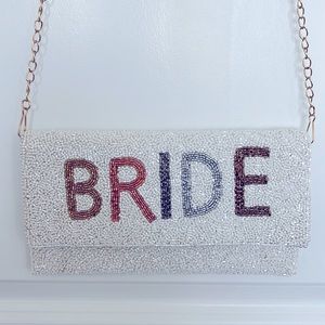 Lulus Bride crossbody bag purse clutch
